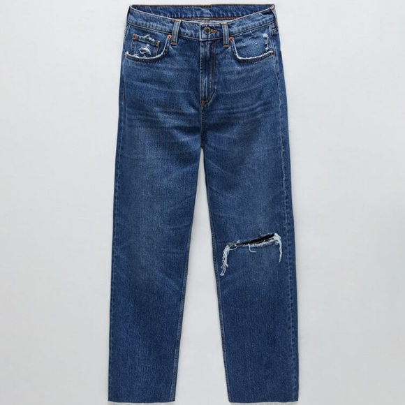Zara | Jeans | Zara Nwt Premium Hw Kick Jeans | Poshmark